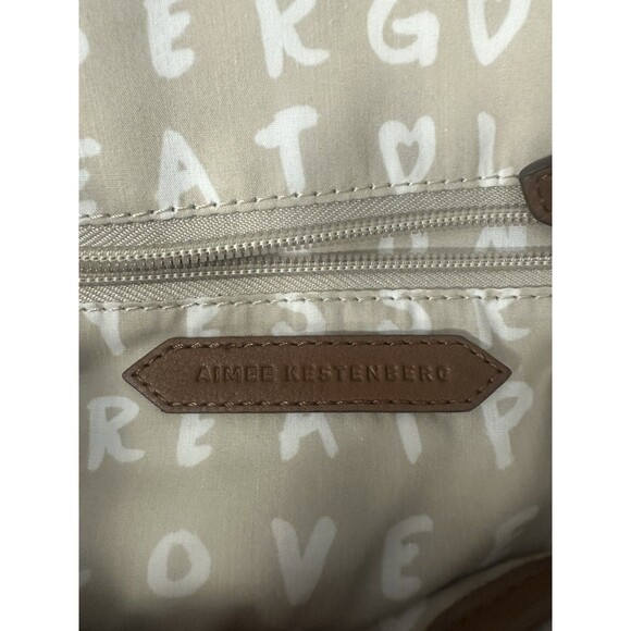 Aimee Kestenberg Leather Shoulder Bag Fifth Avenue Chestnut Crossbody NWOT - Picture 6 of 9